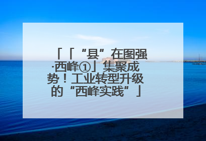 「“县”在图强·西峰①」集聚成势！工业转型升级的“西峰实践”