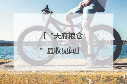 “天府粮仓”夏收见闻