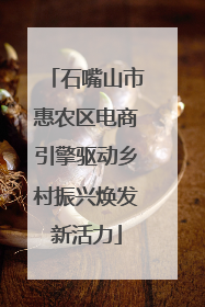 石嘴山市惠农区电商引擎驱动乡村振兴焕发新活力