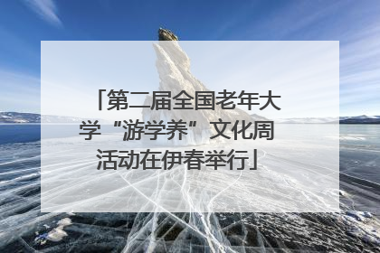 第二届全国老年大学“游学养”文化周活动在伊春举行
