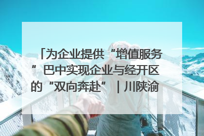为企业提供“增值服务”巴中实现企业与经开区的“双向奔赴”｜川陕渝网络名人巴中行
