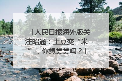 人民日报海外版关注昭通：土豆变“米”，你想尝尝吗？