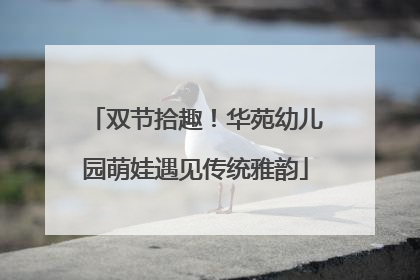 双节拾趣！华苑幼儿园萌娃遇见传统雅韵