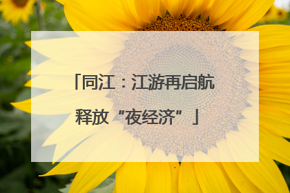 同江：江游再启航 释放“夜经济”