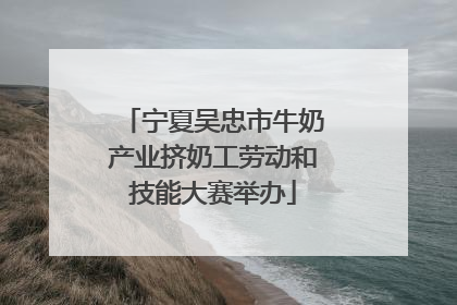 宁夏吴忠市牛奶产业挤奶工劳动和技能大赛举办