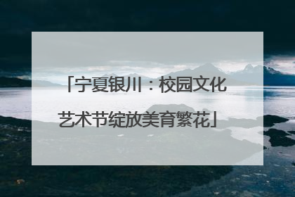 宁夏银川：校园文化艺术节绽放美育繁花