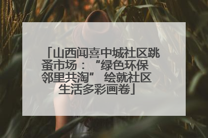 山西闻喜中城社区跳蚤市场：“绿色环保 邻里共淘” 绘就社区生活多彩画卷