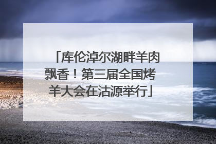 库伦淖尔湖畔羊肉飘香！第三届全国烤羊大会在沽源举行