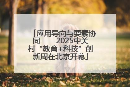 应用导向与要素协同——2025中关村“教育+科技”创新周在北京开幕