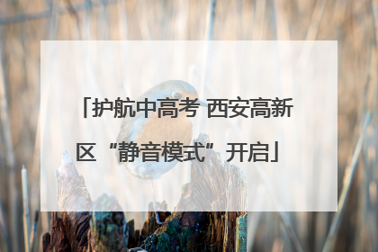 护航中高考 西安高新区“静音模式”开启