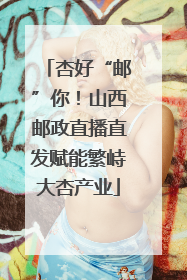 杏好“邮”你！山西邮政直播直发赋能繁峙大杏产业