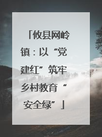 攸县网岭镇：以“党建红”筑牢乡村教育“安全绿”