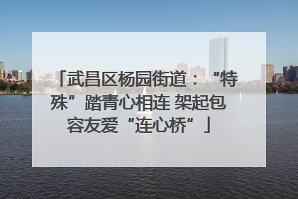 武昌区杨园街道：“特殊”踏青心相连 架起包容友爱“连心桥”