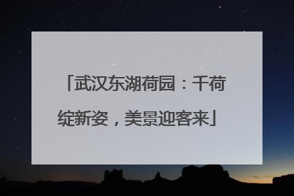 武汉东湖荷园：千荷绽新姿，美景迎客来