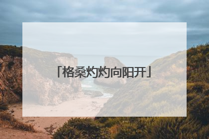 格桑灼灼向阳开