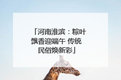 河南淮滨：粽叶飘香迎端午 传统民俗焕新彩