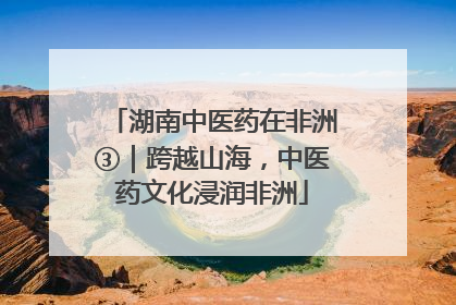 湖南中医药在非洲③｜跨越山海，中医药文化浸润非洲