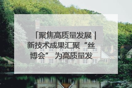 聚焦高质量发展｜新技术成果汇聚“丝博会” 为高质量发展注入新动能