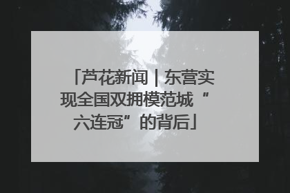 芦花新闻｜东营实现全国双拥模范城“六连冠”的背后
