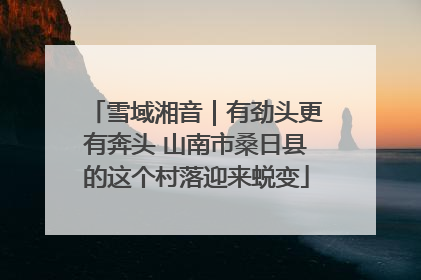 雪域湘音｜有劲头更有奔头 山南市桑日县的这个村落迎来蜕变