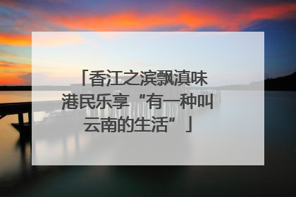 香江之滨飘滇味 港民乐享“有一种叫云南的生活”