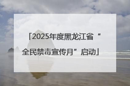 2025年度黑龙江省“全民禁毒宣传月”启动